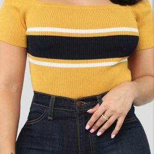 Fashion nova off shoulder top